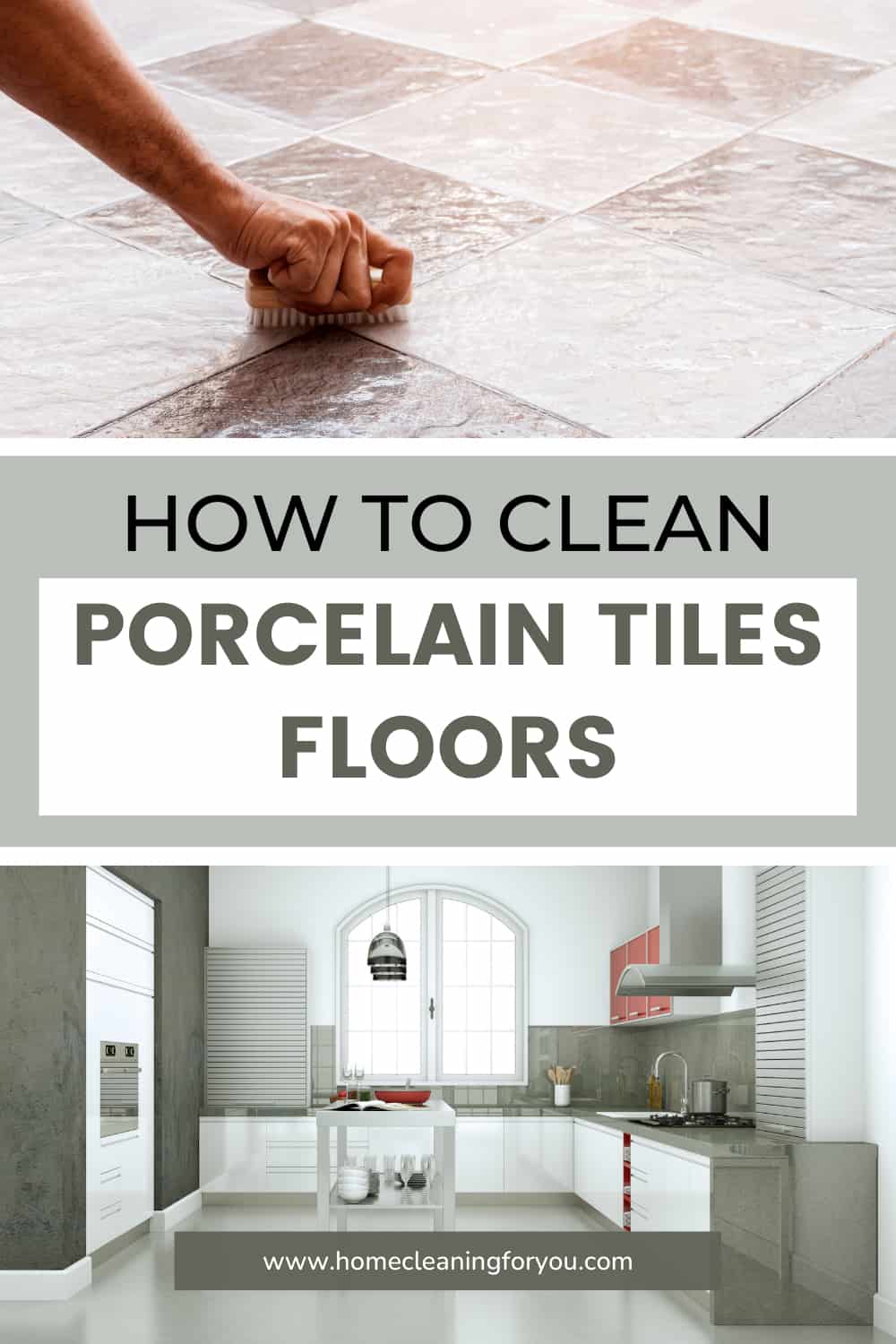 How To Clean Porcelain Tiles Floors - Easy Tips & Tricks