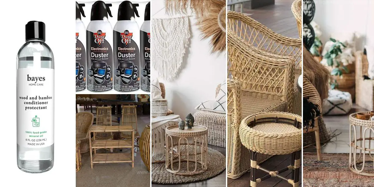 Best Bamboo And Rattan Furniture Cleaning Steps